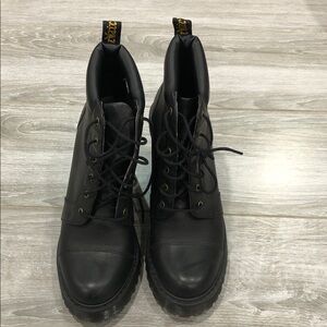 Dr. Martens Black Heeled Boots
